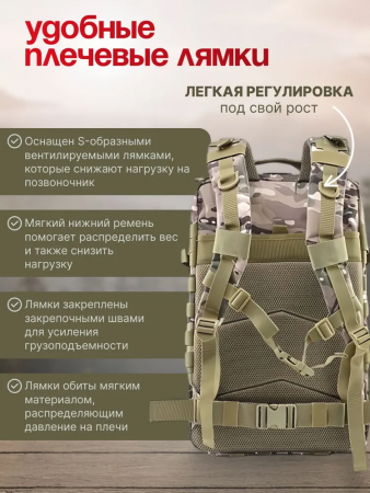 Военно-туристический рюкзак BL090multicam
