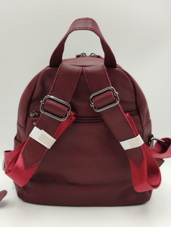 Рюкзак из натуральной кожи 319red