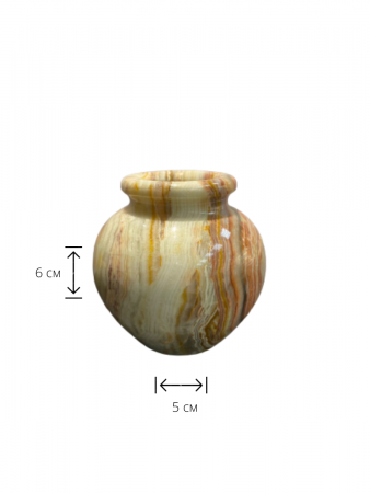 Горшок из оникса Горшок 2,5