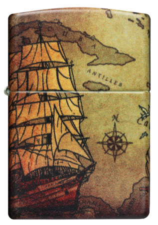 Зажигалка Zippo Pirate Ship Design Zippo 49355