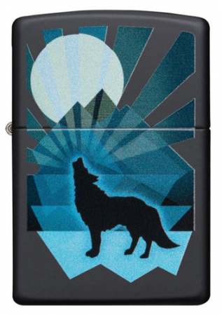 Зажигалка Wolf and Moon Design Zippo 29864