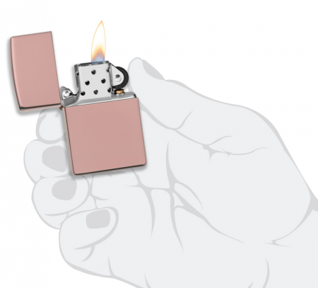 Зажигалка High Polish Rose Gold Zippo 49190