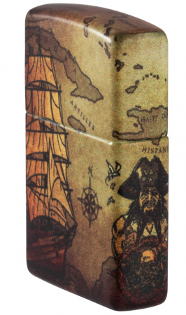Зажигалка Zippo Pirate Ship Design Zippo 49355