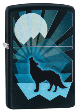 Зажигалка Wolf and Moon Design Zippo 29864