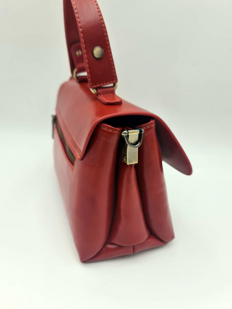 Сумка женская из натуральной кожи D2244Red-08