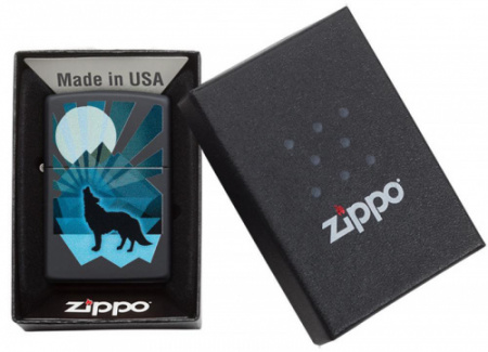 Зажигалка Wolf and Moon Design Zippo 29864