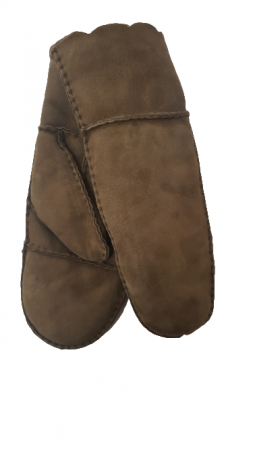 Варежки женские из натуральной замши m252